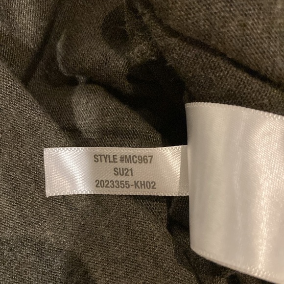 Madewell Olive Green B Neck T-Shirt Dress Size XS - Picture 4 of 7